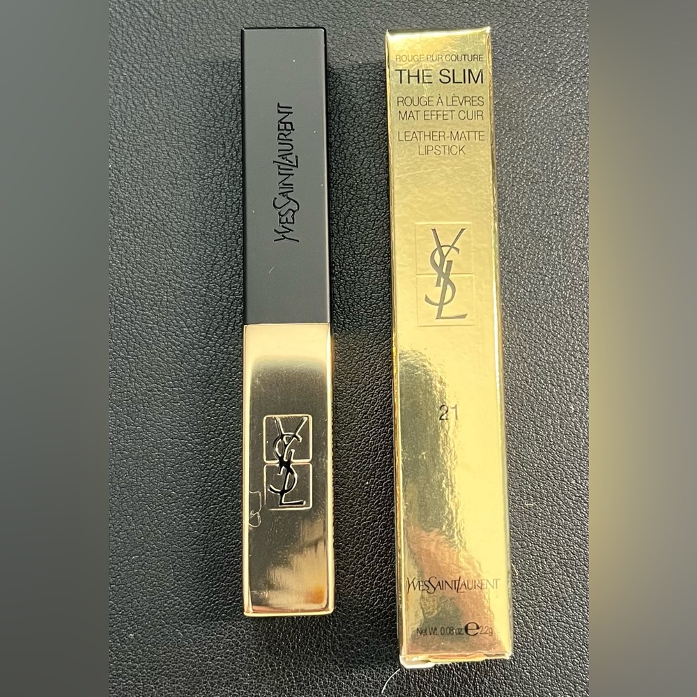 Yves Saint Laurent The Slim Leather-Matte Lipstick - #21 - Rouge Paradoxe